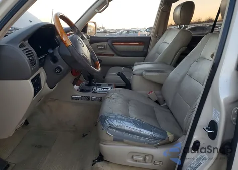 2003 Lexus Lx 470 z USA, uszkodzony, nr VIN JTJHT00W733525779